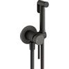 Mariner Logica set doccetta bidet con funzione di miscelazione, LOG2000-GR, Logica grafite opaco [Rubinetteria Bagno > Bidet / Set Doccetta WC]