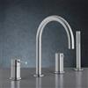 Mariner Logica rubinetto vasca 4 fori per montaggio su bordo vasca, LOG0125-CS, Logica cromo spazzolato [Rubinetteria Bagno > Rubinetteria Vasca]