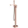Mariner Kobra rubinetto vasca autoportante, incluso corpo incasso, KOB0091-RG+FIX0090, Kobra oro rosa [Rubinetteria Bagno > Rubinetteria Vasca]