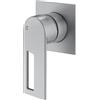 Mariner Otto miscelatore monocomando per rubinetto lavabo a parete, per corpo incasso move, OTT1000-CS, Otto cromo spazzolato [Rubinetteria Bagno > Ricambi Rubinetteria Bagno]