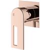 Mariner Otto miscelatore monocomando per rubinetto lavabo a parete, per corpo incasso move, OTT1000-RG, Otto oro rosa [Rubinetteria Bagno > Ricambi Rubinetteria Bagno]