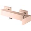 Mariner Quadra rubinetto doccia esterno, QUA0010-RG, Quadra oro rosa [Rubinetteria Bagno > Rubinetteria Doccia]