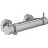 Mariner termostatico rubinetto doccia esterno rotondo, TER1001-CS, Logica; Quadra cromo spazzolato [Rubinetteria Bagno > Rubinetteria Doccia]