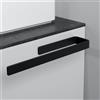 Viverso x match Portasciugamani P: 390 mm, per il montaggio su mobili da bagno, BN059000, x match nero opaco [Accessori Bagno > Portasciugamani]