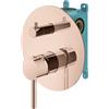 Mariner Logica set vasca/doccia per 2-3 uscite, incluso corpo incasso, LOG1901-RG+INT9036-00, Logica oro rosa [Rubinetteria Bagno > Rubinetteria Doccia]