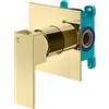 Mariner Quadra set doccia, incluso corpo incasso, QUA1900-OR+INT9035-00, Quadra oro [Rubinetteria Bagno > Rubinetteria Doccia]