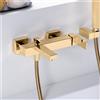 Mariner Quadra rubinetto vasca esterno, QUA0021-OR, Quadra oro [Rubinetteria Bagno > Rubinetteria Vasca]
