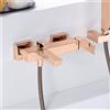 Mariner Quadra rubinetto vasca esterno, QUA0021-RG, Quadra oro rosa [Rubinetteria Bagno > Rubinetteria Vasca]