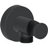 Duravit Universal supporto doccetta con attacco per tubo flessibile, UV0630009046, Universal nero opaco [Rubinetteria Bagno > Prese d'Acqua]