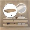 rivea Dia top La: 80 A: 12 cm, BR0018SO, Dia [Mobili da Bagno > Piani e Console per Lavabo]