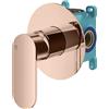 Mariner Uno rubinetto doccia per 1 uscita, incluso corpo incasso, UNO1900-RG+INT9035-00, Uno oro rosa [Rubinetteria Bagno > Rubinetteria Doccia]