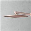 Mariner soffione doccia acciaio inox squadrato La: 255 P: 255 mm, WLS3119-RG, Arya; Kobra; Logica; Otto; Quadra; Tao; Uno oro rosa [Rubinetteria Bagno > Soffioni Doccia]