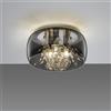 TRIO Leuchten Crystel lampada a soffitto, E14, 616700306, Crystel [Lampade per Interni > Lampade a Soffitto]