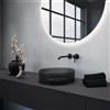 neoro n50 mobile La: 140 cm con 1 scomparto estraibile, BN0492BM, n50 [Mobili da Bagno > Mobili Lavabo]