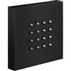 Mariner getto laterale in acciaio inox, WLS3923-NO, Arya; Kobra; Logica; Otto; Quadra; Tao; Uno nero opaco [Rubinetteria Bagno > Getti Laterali]