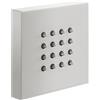 Mariner getto laterale in acciaio inox, WLS3923-BO, Arya; Kobra; Logica; Otto; Quadra; Tao; Uno bianco opaco [Rubinetteria Bagno > Getti Laterali]