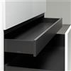 neoro n50 cassetto interno per mobile sottolavabo, BN065000, n50 grafite opaco [Mobili da Bagno > Accessori per Mobili da Bagno]
