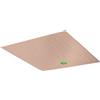 Mariner pannello pioggia in acciaio inox con illuminazione, per installazione a soffitto La: 440 P: 440 mm, WLS3944Q-RG, Arya; Kobra; Logica; Quadra; Tao; Uno oro rosa [Rubinetteria Bagno > Soffioni Doccia]