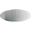 Mariner pannello pioggia in acciaio inox con illuminazione, per installazione a soffitto Ø 440 mm, WLS3944T-CS, Arya; Kobra; Logica; Quadra; Tao; Uno cromo spazzolato [Rubinetteria Bagno > Soffioni Doccia]