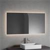 neoro n20 specchio illuminato La: 140 cm, con illuminazione indiretta, BEA057MI, n20 [Specchi > Specchi]