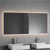 neoro n20 specchio illuminato La: 160 cm, con illuminazione indiretta, BEA058MI, n20 [Specchi > Specchi]