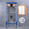 neeos VWTB elemento orinatoio a parete A: 112 cm, FP10 placca di azionamento in bianco e accessori di montaggio, 90668+16090WH#SET, VWTB; FP10 [Elementi ad Incasso > Elementi Incasso per Orinatoi]