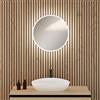 rivea Kanya specchio illuminato Ø 60 cm, con illuminazione su tutto il perimetro, diretta, BR2026MI, Kanya [Specchi > Specchi]