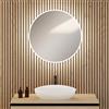 rivea Kanya specchio illuminato Ø 80 cm, con illuminazione su tutto il perimetro, diretta, BR2027MI, Kanya [Specchi > Specchi]