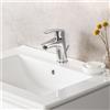 Fortis Nolo Medium rubinetto lavabo, D121100PC, Nolo cromo [Rubinetteria Bagno > Rubinetteria Lavabo]