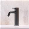 Mariner Logica rubinetto lavabo, LOG0053-GR+WLS4201-GR, Logica grafite opaco [Rubinetteria Bagno > Rubinetteria Lavabo]