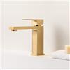 Mariner Quadra rubinetto lavabo, QUA0053-OB+WLS4201-OB, Quadra oro spazzolato [Rubinetteria Bagno > Rubinetteria Lavabo]