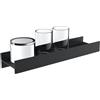 Emco S85 set accessori da bagno, 853113401, S85 nero opaco [Accessori Bagno > Set di accessori da bagno]