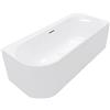 Villeroy & Boch Loop & Friends vasca da bagno ad angolo, con pannello laterale, UBA180LOF9CR00V-01, Loop & Friends bianco [Vasche da Bagno > Vasche da Bagno ad Angolo]