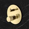 Mariner Logica Shine set vasca/doccia per 2-3 uscite, incluso corpo incasso, LOS1901-OR+INT9036-00, Logica Shine oro [Rubinetteria Bagno > Rubinetteria Doccia]