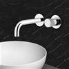 Mariner Logica Shine rubinetto lavabo a parete proiezione: 212 mm, incluso corpo incasso move, LOS1000-CR+INT0035-CR+BOT0058-CR, Logica Shine cromo [Rubinetteria Bagno > Rubinetteria Lavabo]