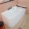 Villeroy & Boch Loop & Friends vasca da bagno ad angolo, con pannello laterale, UBA180LSF9CR00V-01, Loop & Friends bianco [Vasche da Bagno > Vasche da Bagno ad Angolo]