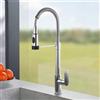 Fortis Lica spring rubinetto da cucina con 2 tipi di getto, orientabile, bocca a molla di metallo flessibile, 1857700PC, Lica cromo [Rubinetteria da Cucina > Rubinetti da Cucina]