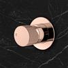 Mariner Logica Shine miscelatore monocomando per rubinetto lavabo, per corpo incasso move, LOS1000-RG, Logica Shine oro rosa [Rubinetteria Bagno > Ricambi Rubinetteria Bagno]