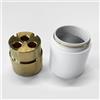 Fortis prolunga per rubinetto lavabo a parete e rubinetto vasca monocomando, 78690EXTMW, Universal bianco opaco [Rubinetteria Bagno > Accessori di Montaggio per Rubinetteria Bagno]