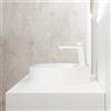 Fortis Mosa Medium rubinetto lavabo, 0920501MW, Mosa bianco opaco [Rubinetteria Bagno > Rubinetteria Lavabo]