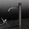 Mariner Logica Shine rubinetto lavabo con corpo del rubinetto rialzato, LOS0052-GM, Logica Shine antracite spazzolato [Rubinetteria Bagno > Rubinetteria Lavabo]