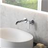 Fortis Lica rubinetto lavabo a parete, SET incluso corpo incasso,, 1820800PC, Lica cromo [Rubinetteria Bagno > Rubinetteria Lavabo]