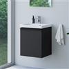 evineo ineo4 mobile La: 48 cm, 1 anta sinistra, con maniglia, per Villeroy & Boch Subway 3.0 lavabi per le mani,, BE0806BM, ineo4 [Mobili da Bagno > Mobili Lavabo]