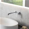 Fortis Lica rubinetto lavabo a parete, SET incluso corpo incasso,, 1820801PC, Lica cromo [Rubinetteria Bagno > Rubinetteria Lavabo]