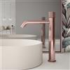 Mariner Logica Shine rubinetto lavabo con corpo del rubinetto rialzato, LOS0052-RG, Logica Shine oro rosa [Rubinetteria Bagno > Rubinetteria Lavabo]