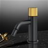 Mariner Logica Shine rubinetto bidet, LOS0063-NOOB, Logica Shine nero opaco/oro spazzolato [Rubinetteria Bagno > Rubinetteria Bidet]