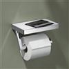Keuco REVA porta rotolo, 12873019000, REVA bianco satinato/cromo [Accessori Bagno > Porta Rotolo]