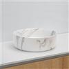 RIHO Livit lavabo da appoggio, W031005M00, Livit bianco opaco marmorizzato [Lavabi > Lavabi da Appoggio]