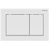 Geberit Omega20 placca di azionamento Square, 115080111, Square Omega20 [Placche di Scarico > Placche di Scarico per WC]