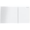 Geberit Sigma70 placca di azionamento Square, 115622SI1, Square Sigma70 [Placche di Scarico > Placche di Scarico per WC]